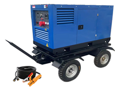 Generator spawarki z silnikiem wysokoprężnym 400A 500A 600A