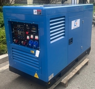 Koła zamontowane 500A 600Amp spawacz Diesel spawacz generator maszyny