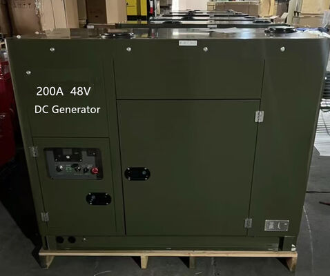 250A 300A Automatyczne uruchomienie, zatrzymanie, ładowanie akumulatora, generator napędowy prądu stałego 48V do użytku telekomunikacyjnego