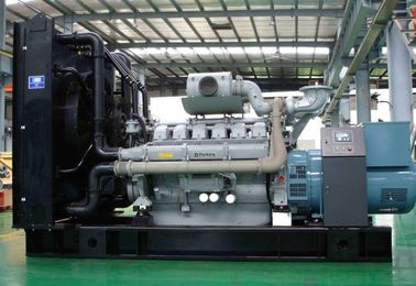 50Hz Water Cooled Perkins Diesel Generator 230V With Circuit Breaker And Stamford Alternator