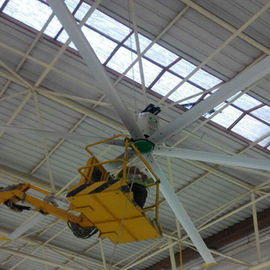 HVLS Energy Saving Large Industrial Ceiling Fan , 24 inch Workshop Ceiling Fans
