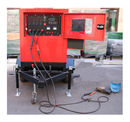 10kva Welder 8.0mm 400a Genset Diesel Generator Trailer Mounted